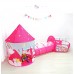 3 in 1 Children Kids Unicorn Playhouse Tent, Ball Pit, Crawling Tunnel